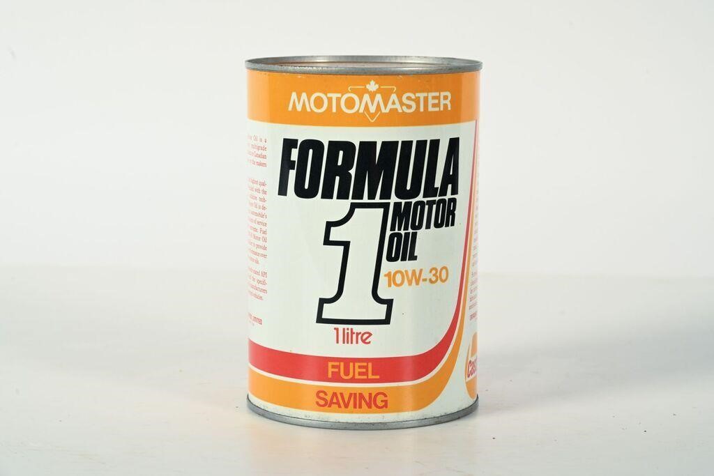 MOTOMASTER FORMULA 1 MOTOR OIL LITRE CAN