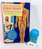 Vintage Golden Adventure Book Human  Body