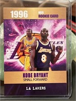 1996 NBA Rookie Kobe Bryant Rookie Phenoms card