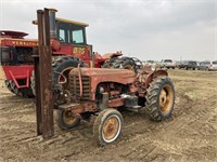 MASSEY HARRIS 30 TRACTOR C/W POST POUNDER