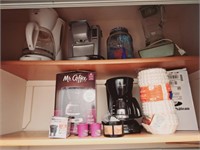 Coffee Makers, Blender, Ice Tea Jar Dispenser