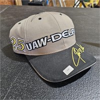 Autographed Jerry Nadeau #25 Nascar Hat
