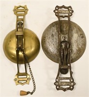 Lot Of Two Vintage Cable Car Bells