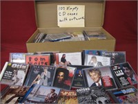 Large Lot Of Vintage Empty CD Cases W/Artwork