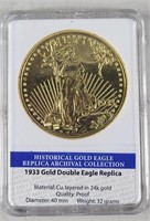 Historical Gold Eagle Replica
