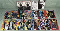 43 DC Batman comics; as is