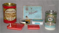 Vintage Tins Lot.