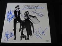 Fleetwood Mac signed album cover COA