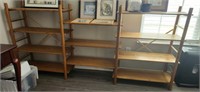 3 3 SECTION BOOK SHELF PRIMITIVE