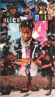 Juice wrld tour Throw Blanket throw