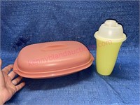 (2) Tupperware pieces