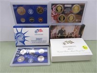 2007 US Mint Proof Set – (14) Coin Set including -