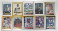 Lot of 10 Player Signed Baseball Cards