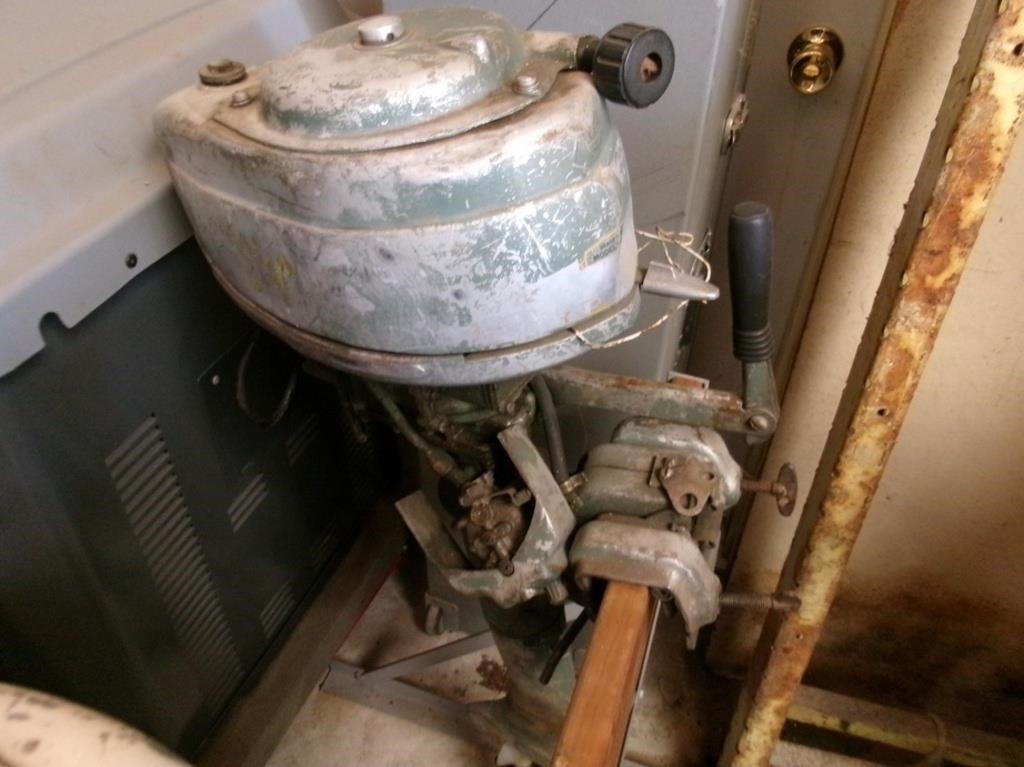 vintage Elgin outobard motor