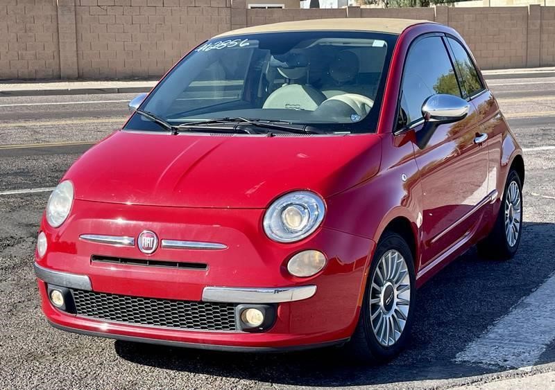 2012 FIAT 500c 2 Door Convertible