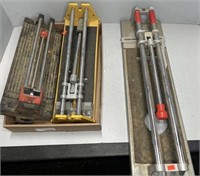 3 TILE CUTTERS