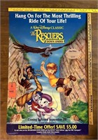Disney Movie Posters, Original Rescuers & More!