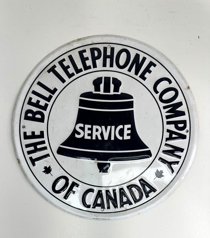 Bell Telephone Sign