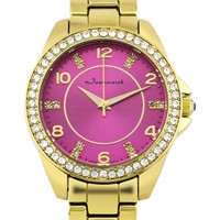 Jeanneret Elegant Crystal Bezel Ladies Watch