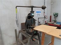 AP Lever Fly Arm Screw Press, Stand & Some Tooling