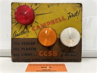 CAMPBELL LAMPS For Cars, Trucks, Buses, Aircraft,