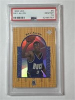 1996-97 UD3 Hardwood Prospects #5 Ray Allen PSA 10