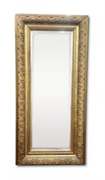 Large Rectangular Gilt Wood Mirror,