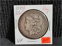 1893CC Morgan Dollar