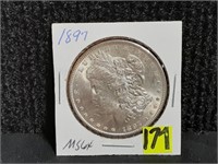 1897 Morgan Dollar