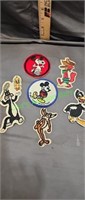 Vintage Cartoons Embroidered Iron On Patches