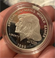 1995 US Special Olympics Silver Dollar