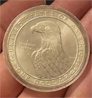 1983 US Olympic Silver Dollar