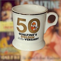 Vintage Annie Ovaltine 50th Anniversary Mug