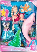 R1438  Yellow River Mermaid Princess Doll