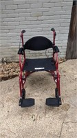 MEDLINE EXCEL LITE WEIGHT FOLDING WHEELCHAIR - RES