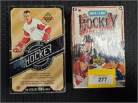 2 SEALED BOXES UPPER DECK NHL TRADING CARDS