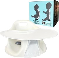 Upseat Baby Floor Seat with Tray (Coconut)