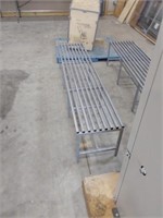 6' x 15" metal rack