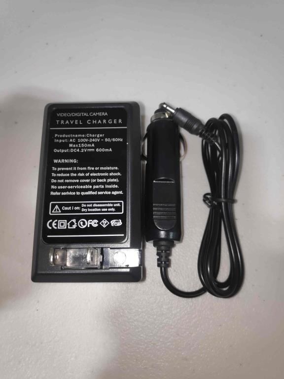 (N) Battery Travel Charger for Kodak KLIC-7002, V5