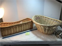 2 large baskets