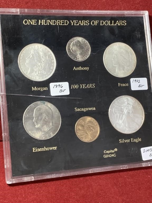 HIMES MONTHLY GOLD AND SILVER AUCTION JUNE 150+ LOTS COINS