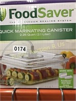 FOOD SAVER MARINATING CANISTER