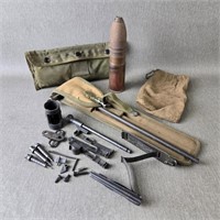 Vintage Military Gun Cleaning Kits w/ a WW1 Inert