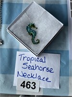 Tropical Seahorse Necklace U238