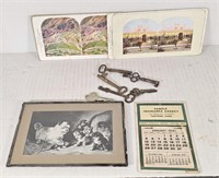 Viewer Cards, Keys, & Small Calendar