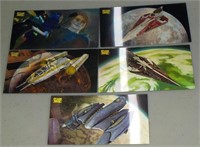 2009 Star Wars The Clone Wars Motion cards Set