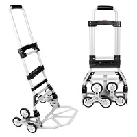 180lbs Stair Climbing Cart Hand Truck Stairs