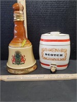 Vintage Bell's Royal Vat  James Beam Decanter And