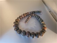 Heavy rock beads (necklace)