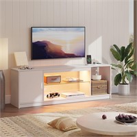 Bestier LED TV Stand for 55-65 Inch TV